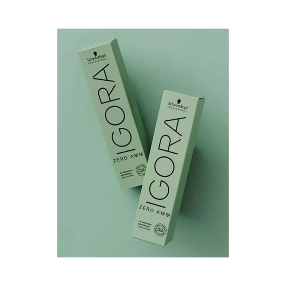 Embalagens da Coloração Igora Zero Amm 6.99 Louro Escuro Violeta Extra Schwarzkopf Professional